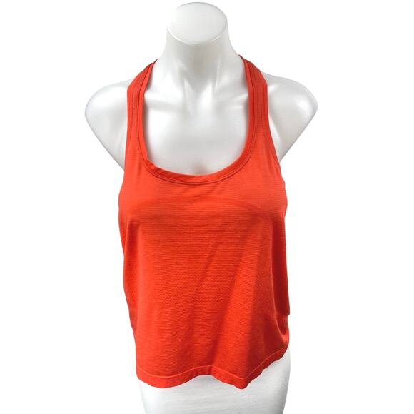 Lululemon Coral Swiftly Tech Sleeveless Racerback Yoga Athletic Tank Top Size 12 - Picture 1 of 3